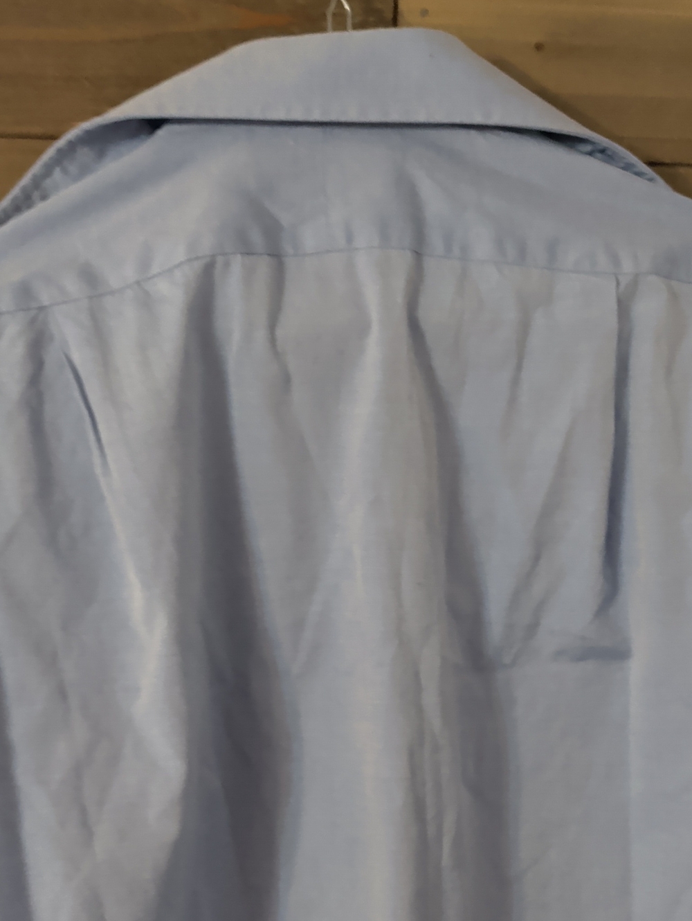 Paul Fredrick Light Blue Men's Dress Shirt 14 1/2 - 32 - Picture 5 of 5